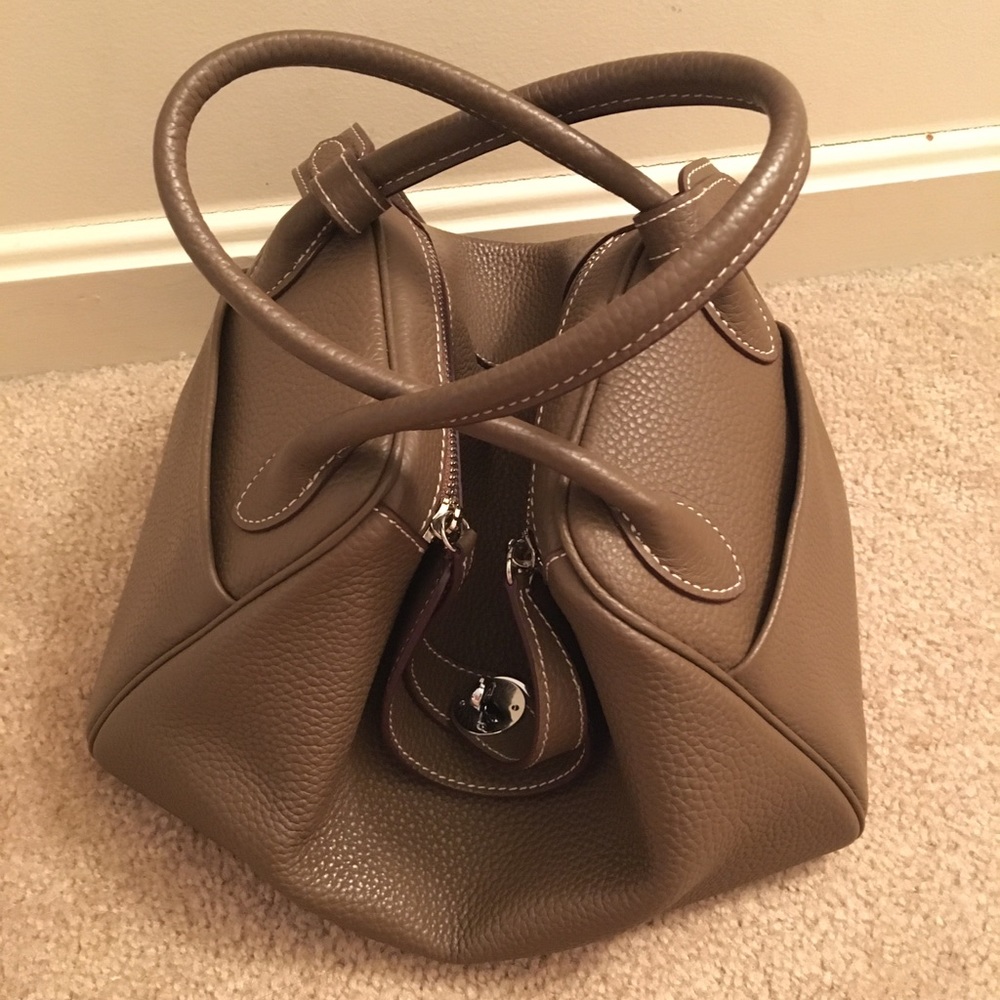 Shoulder bag etoupe 30